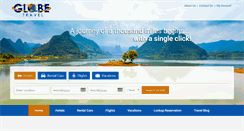 Desktop Screenshot of globetravel.com